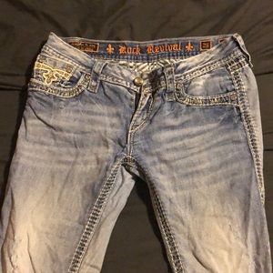 Women’s Rock Revival Capris Size 28